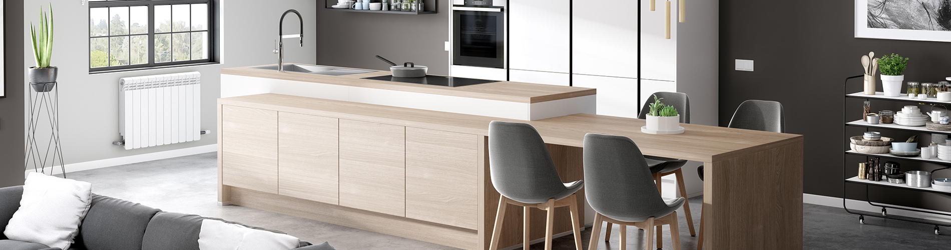 Votre cuisine Èggo Pratique, personnalisée et ergonomique